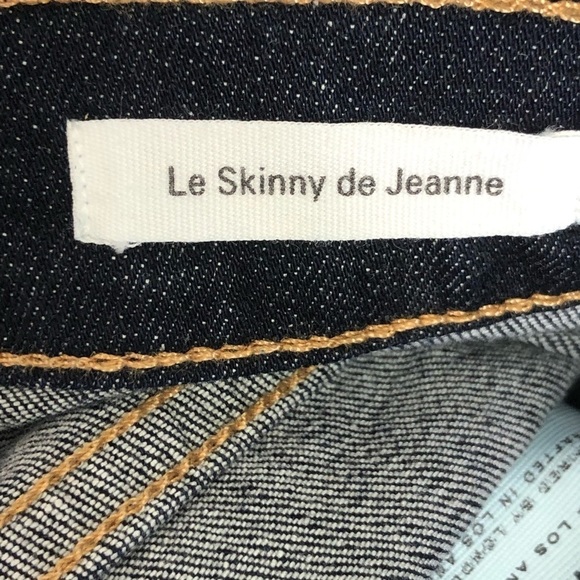FRAME Le Skinny de Jeanne size 25 dark wash jeans - Picture 6 of 9